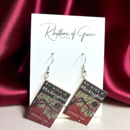 Book Earrings – The Perfect Accessory for Every Literary Lover! 📚 - Rhythms of Grace Creative