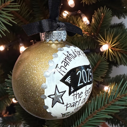 Thankful for Friends Christmas Ornament | Personalized Gift