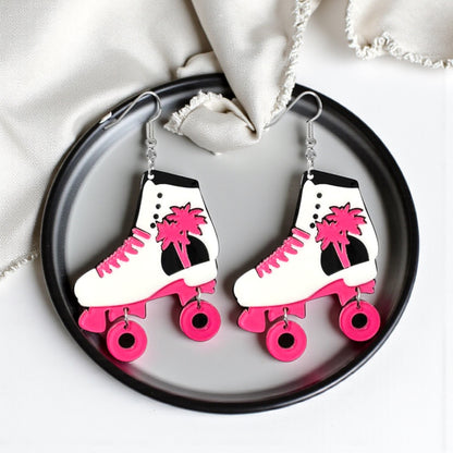 Skate Into Style – Retro Roller Skate Earrings, Derby & Rink Ready