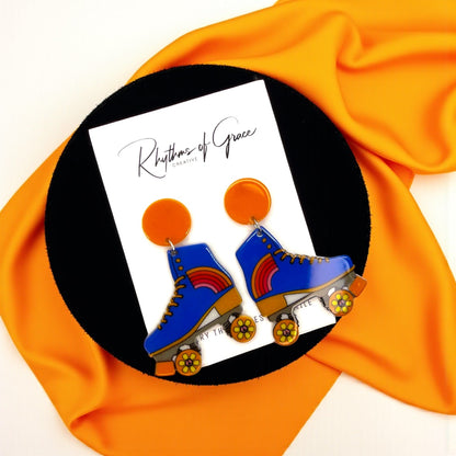 Skate Into Style – Retro Roller Skate Earrings, Derby & Rink Ready