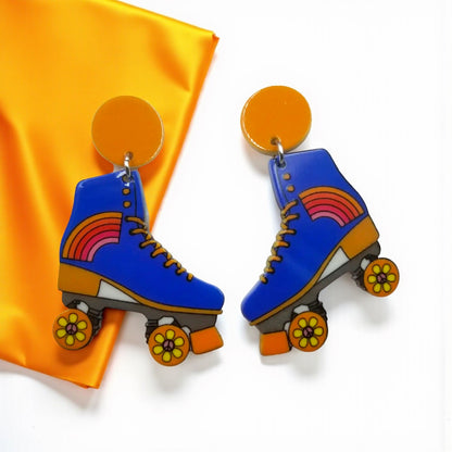 Skate Into Style – Retro Roller Skate Earrings, Derby & Rink Ready