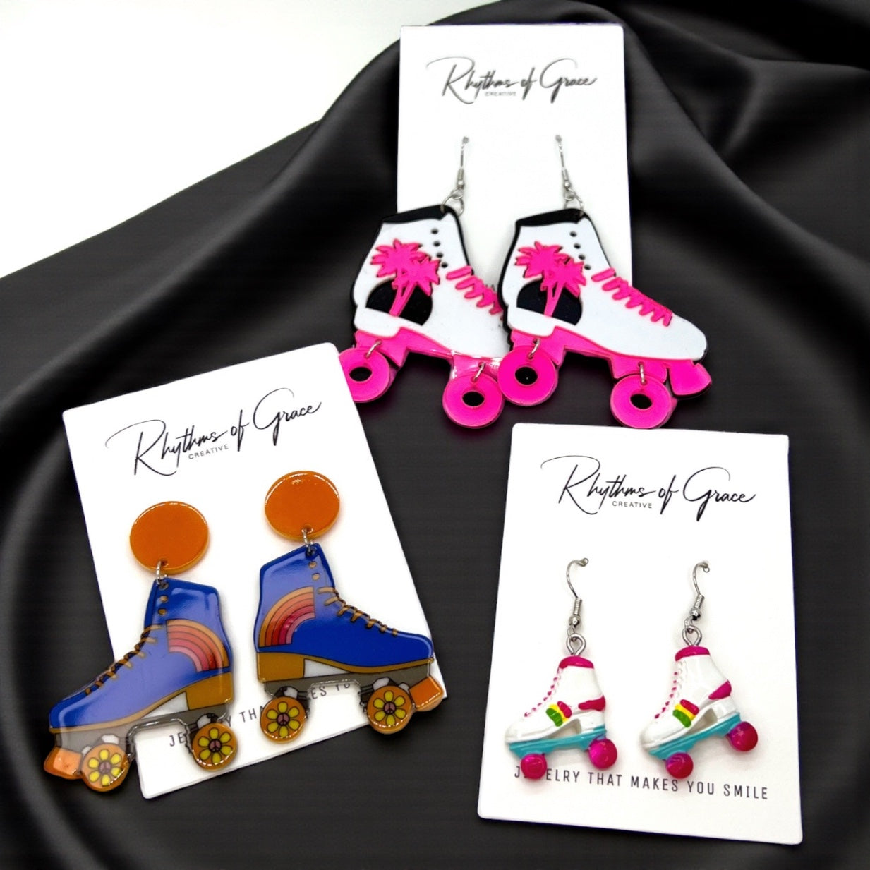 Skate Into Style – Retro Roller Skate Earrings, Derby & Rink Ready