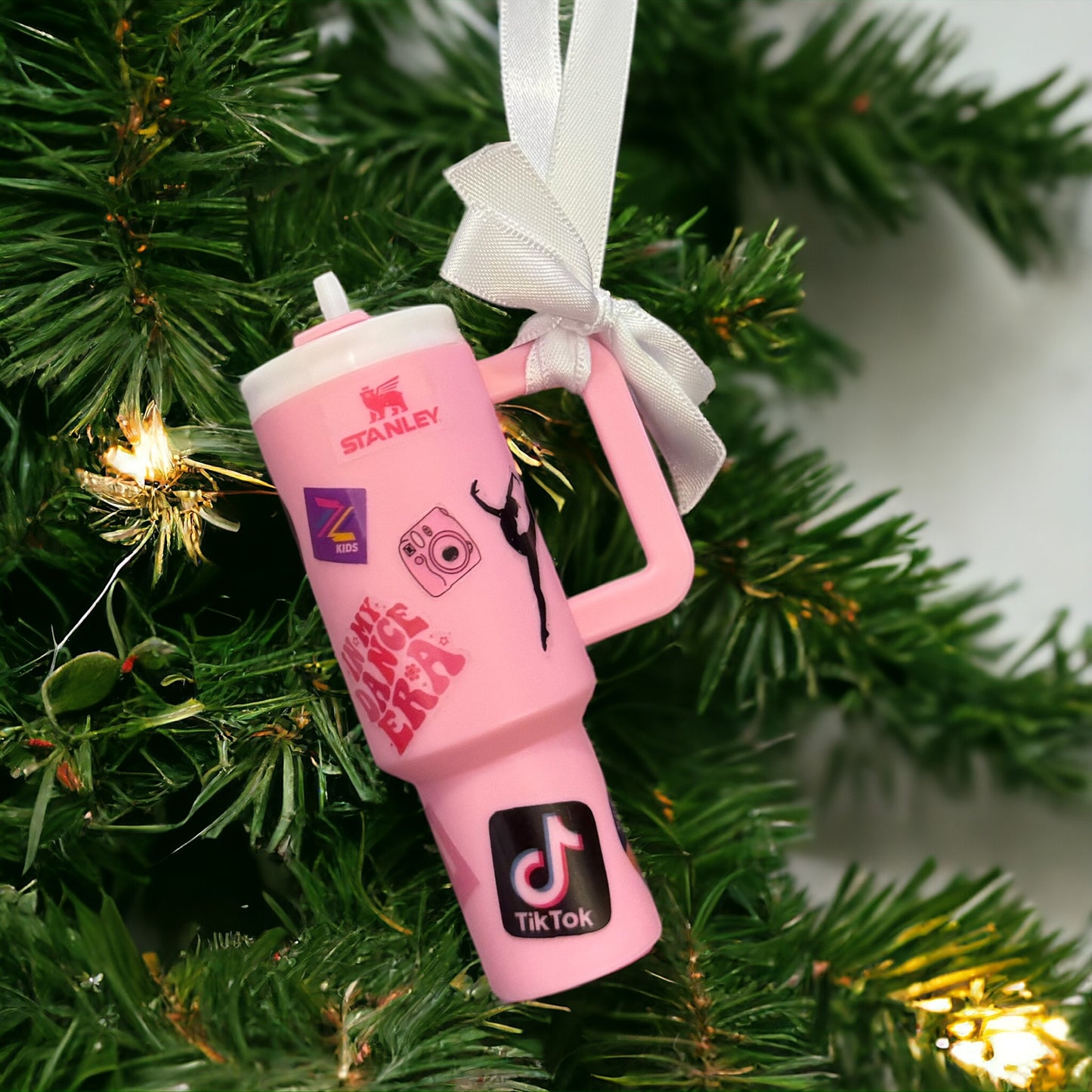 Cheers to the Season: Customized Mini Stanley Cup Ornaments for the Perfect Gift!