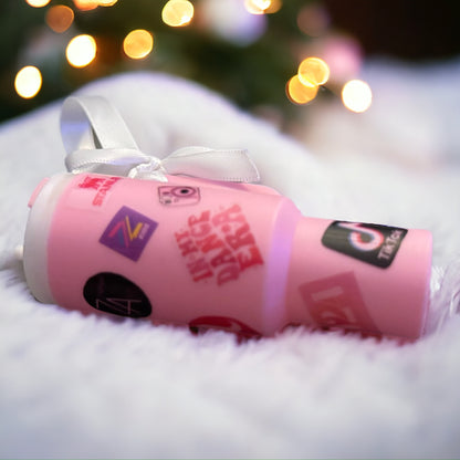 Cheers to the Season: Customized Mini Stanley Cup Ornaments for the Perfect Gift!
