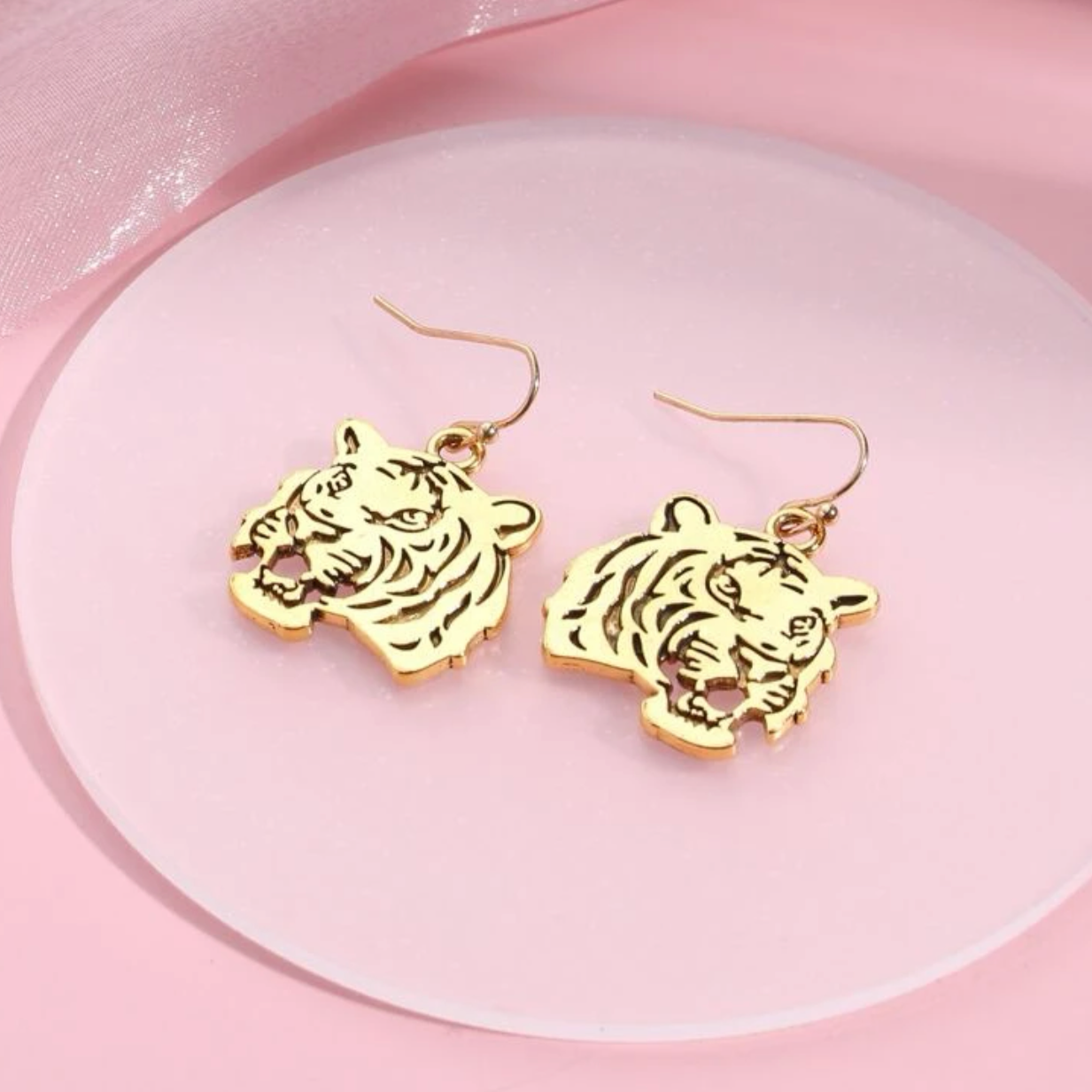 Roar into Style: Tiger Earrings Collection 🐅 - Rhythms of Grace Creative