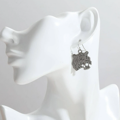 Roar into Style: Tiger Earrings Collection 🐅 - Rhythms of Grace Creative