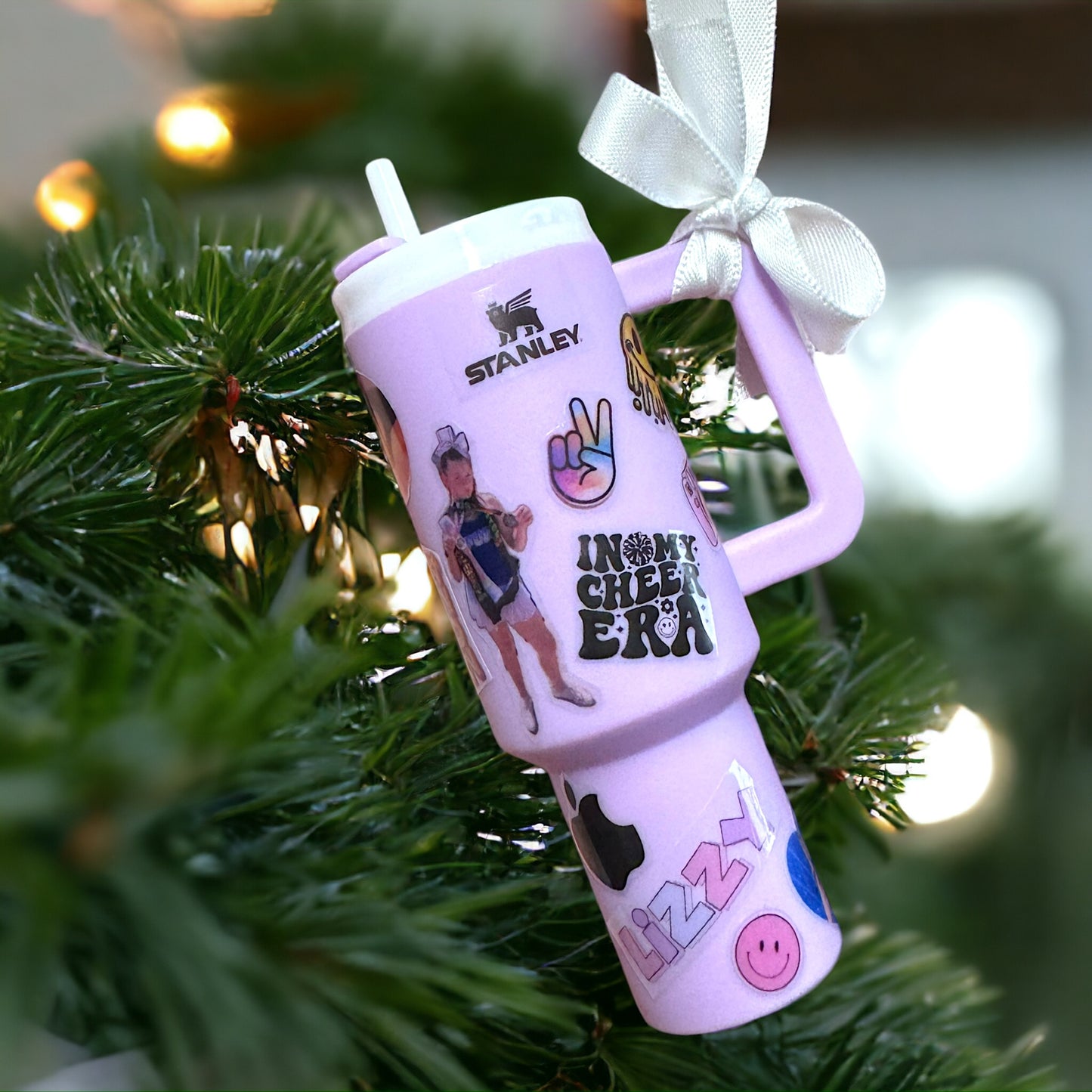 Cheers to the Season: Customized Mini Stanley Cup Ornaments for the Perfect Gift!