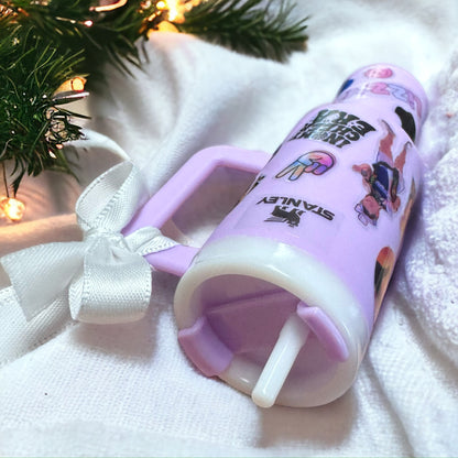 Cheers to the Season: Customized Mini Stanley Cup Ornaments for the Perfect Gift!