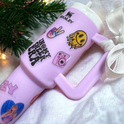 Cheers to the Season: Customized Mini Stanley Cup Ornaments for the Perfect Gift!