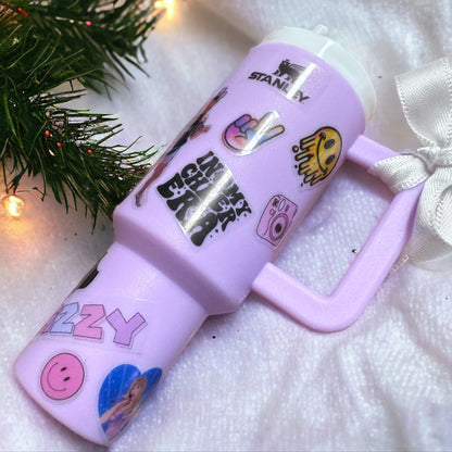 Cheers to the Season: Customized Mini Stanley Cup Ornaments for the Perfect Gift!