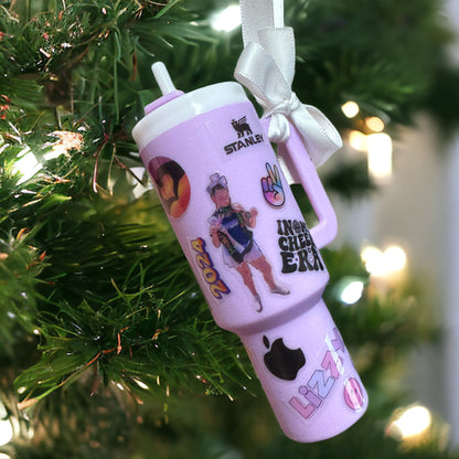 Cheers to the Season: Customized Mini Stanley Cup Ornaments for the Perfect Gift!