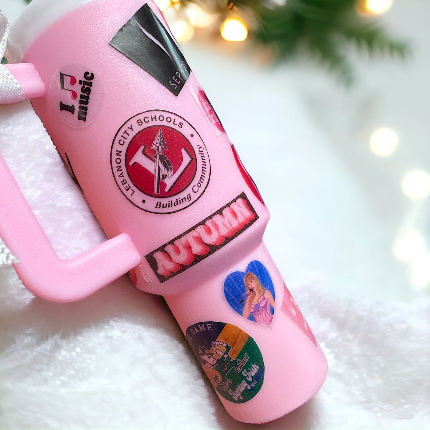 Cheers to the Season: Customized Mini Stanley Cup Ornaments for the Perfect Gift!