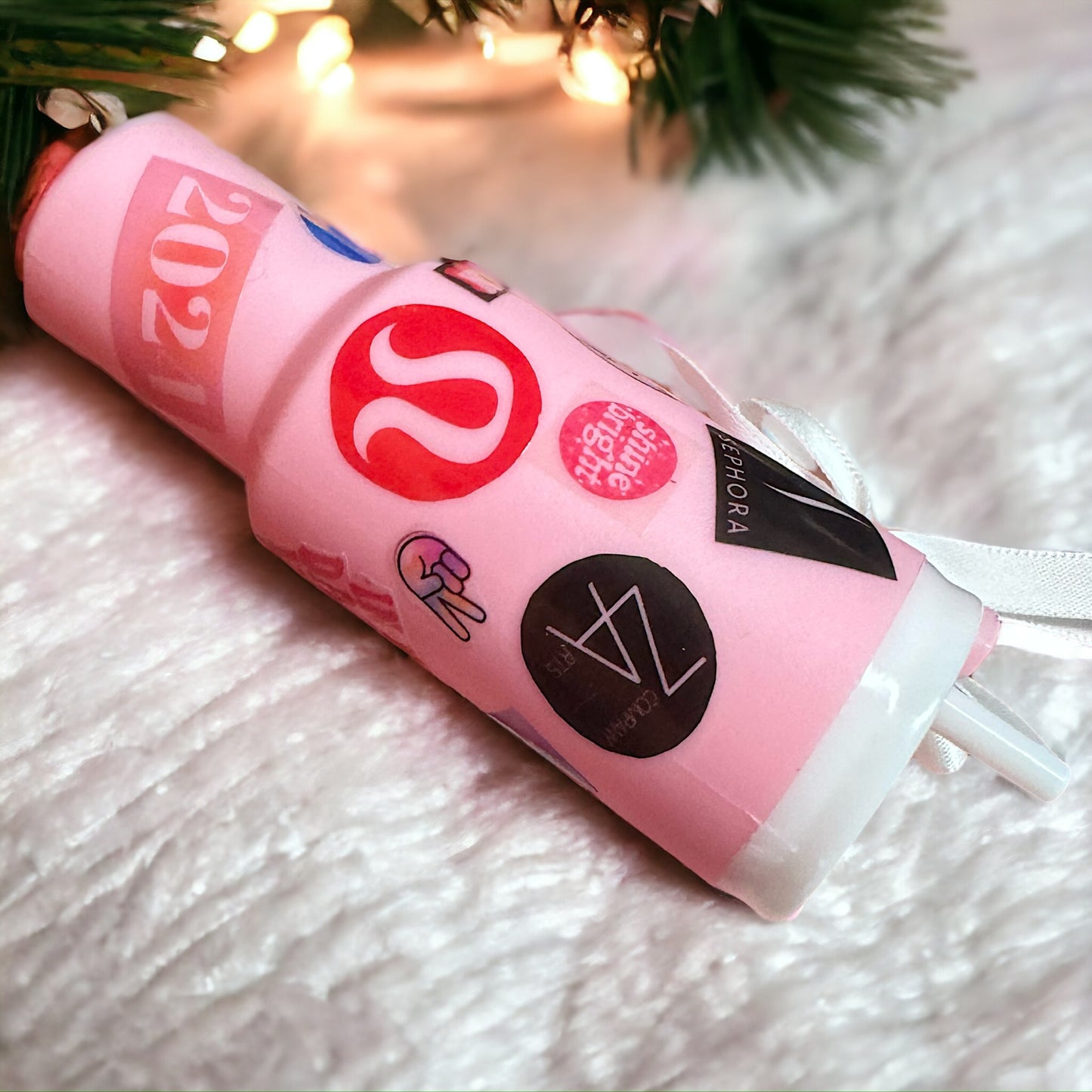 Cheers to the Season: Customized Mini Stanley Cup Ornaments for the Perfect Gift!