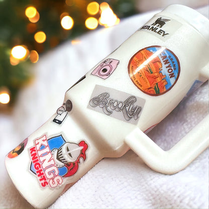 Cheers to the Season: Customized Mini Stanley Cup Ornaments for the Perfect Gift!