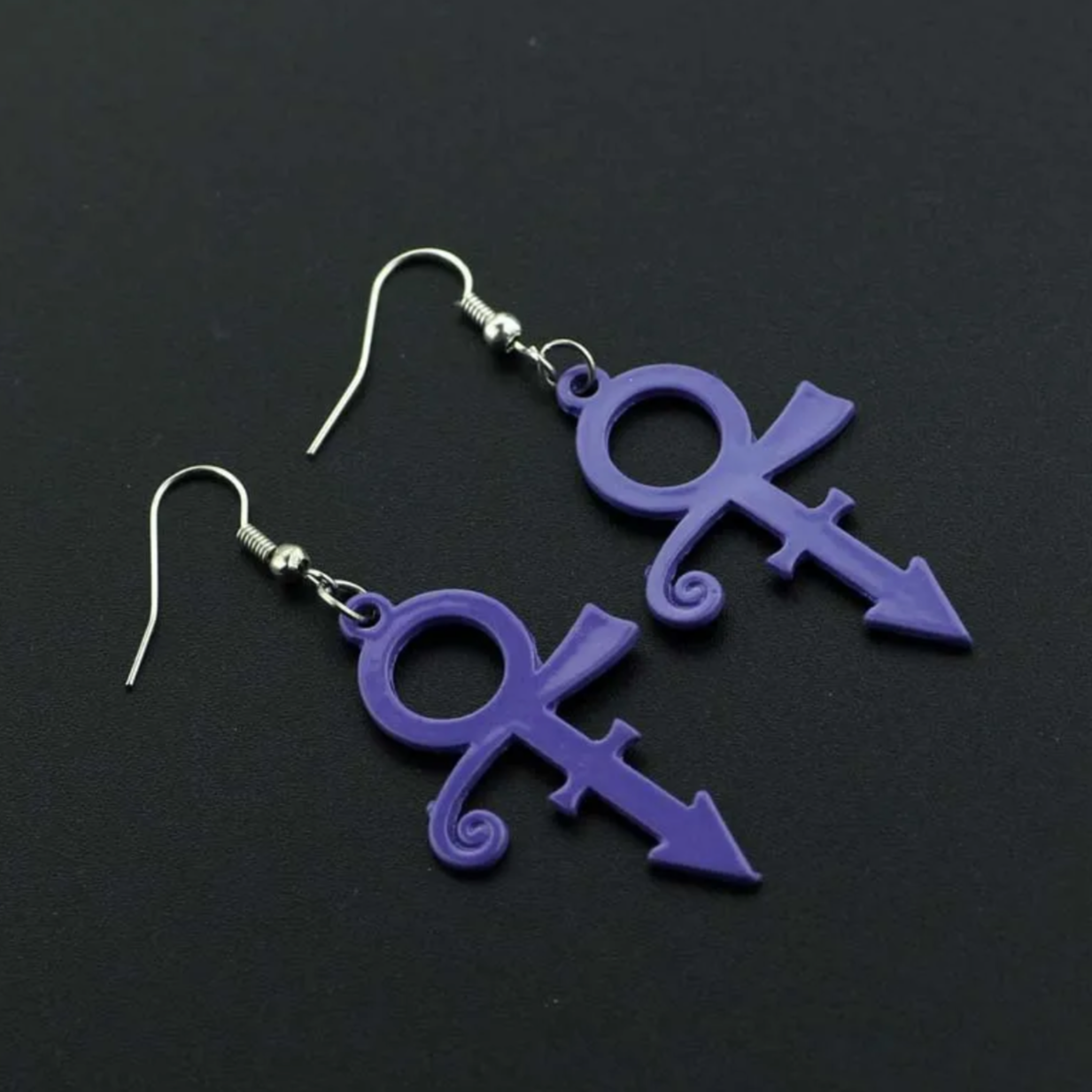 "Purple Rain" Earrings - A Tribute to Prince! - Rhythms of Grace Creative
