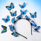 Butterfly Headband for Women – 3D Monarch Butterfly Crown | Festival, Garden Party, Boho Hair Accessory (Multiple Colors)