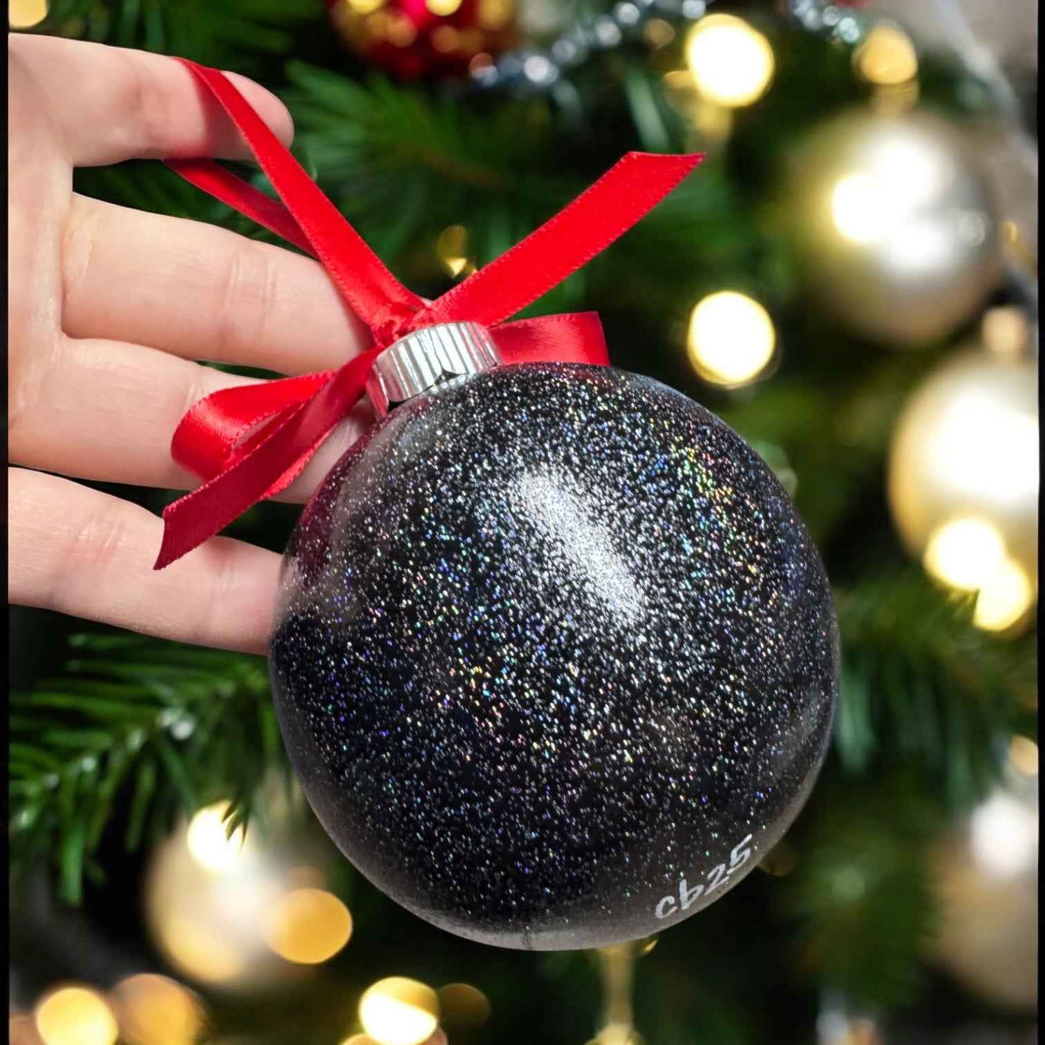 Kindness Matters Ornament – Hand-Painted Thank You Christmas Ornament, Personalized Holiday Keepsake Gift