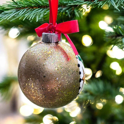 Feral Girl Christmas Ornament – Funny Hand-Painted Holiday Ornament, Personalized Gag Gift for Besties