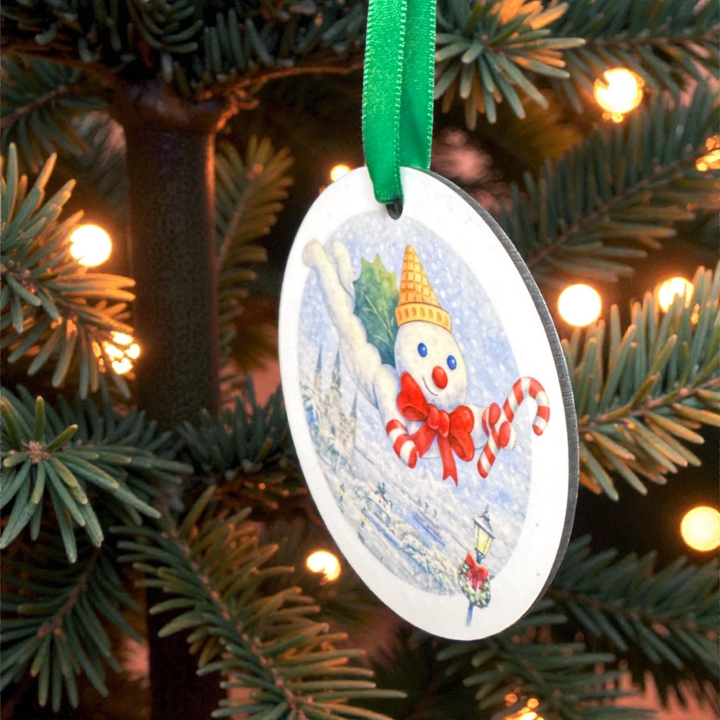 Watercolor Mr. Bingle Christmas Ornament – A New Orleans Holiday Classic