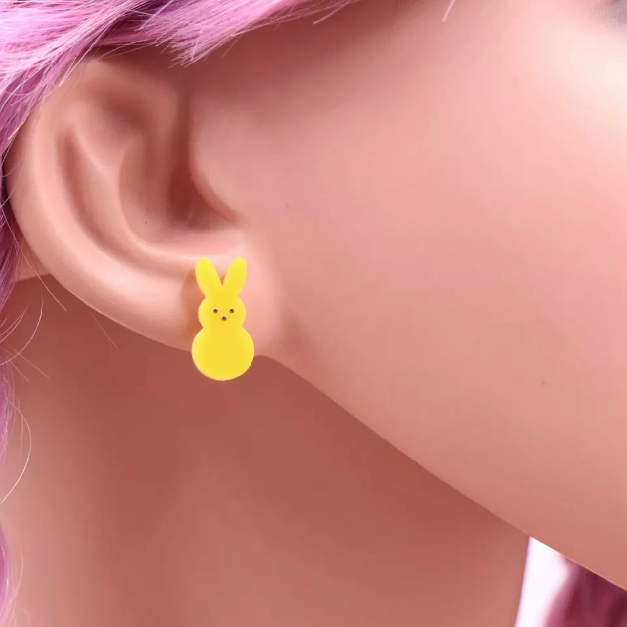 Hop into Easter Style with Peep Stud Earrings!