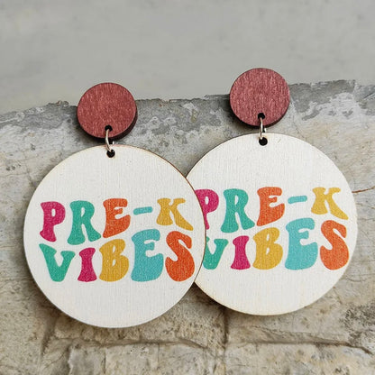 Celebrate Your Favorite Teacher with Our Adorable Elementary Teacher Earrings! - Rhythms of Grace Creative