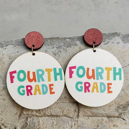 Celebrate Your Favorite Teacher with Our Adorable Elementary Teacher Earrings! - Rhythms of Grace Creative