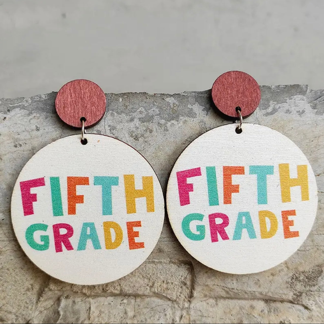 Celebrate Your Favorite Teacher with Our Adorable Elementary Teacher Earrings! - Rhythms of Grace Creative