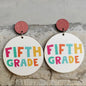 Celebrate Your Favorite Teacher with Our Adorable Elementary Teacher Earrings! - Rhythms of Grace Creative