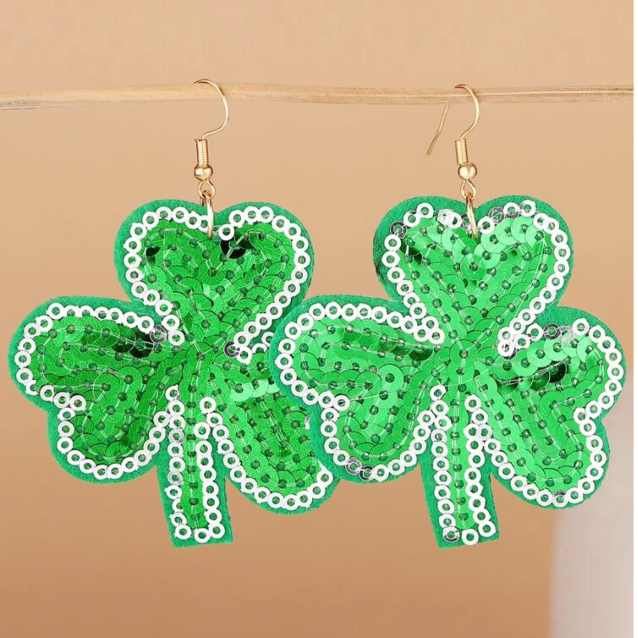 Lucky Shamrock Earrings - Your Perfect St. Patrick's Day Accessory! 🍀 - Rhythms of Grace Creative