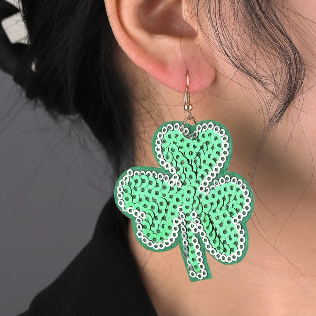 Lucky Shamrock Earrings - Your Perfect St. Patrick's Day Accessory! 🍀 - Rhythms of Grace Creative