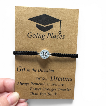 "A Little Wish for Big Dreams" – Graduation Bracelet
