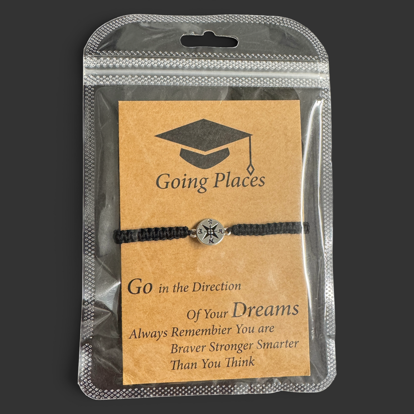 "A Little Wish for Big Dreams" – Graduation Bracelet