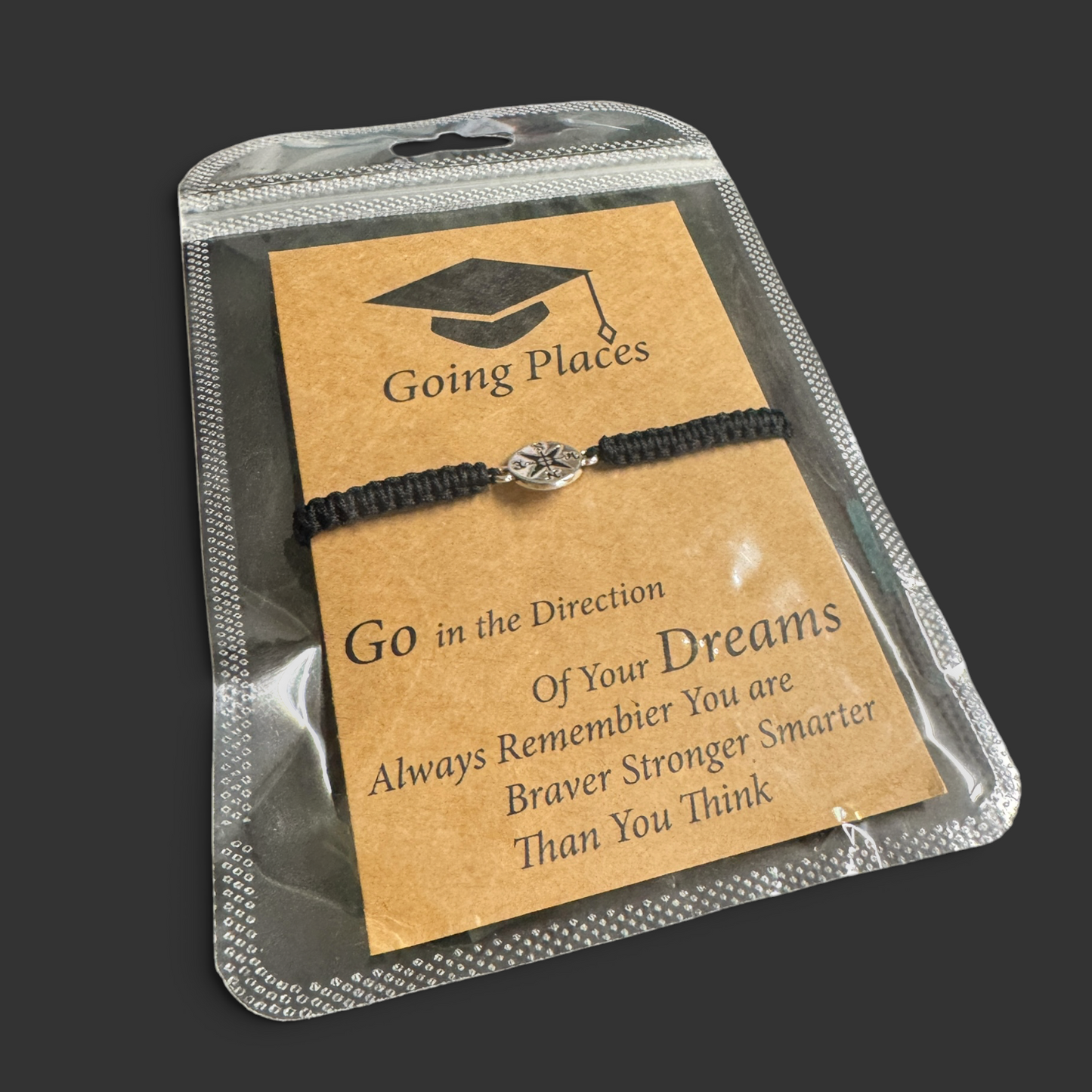 "A Little Wish for Big Dreams" – Graduation Bracelet