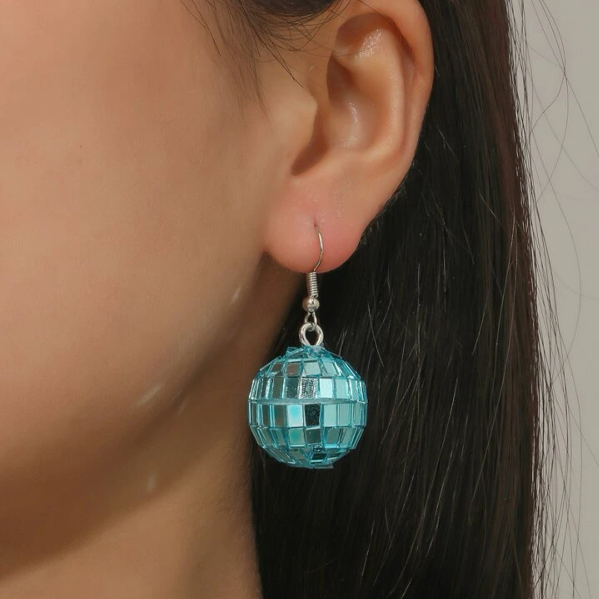 Colorful Disco Ball Earrings - Ball Drop, Disco Ball, Bachelorette Party, New Year's Eve, NYE Earrings, Disco Party - Rhythms of Grace Creative