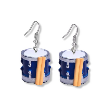 Amp Up Your Style with Musical Instrument Dangle Earrings! 🎶 - Rhythms of Grace Creative