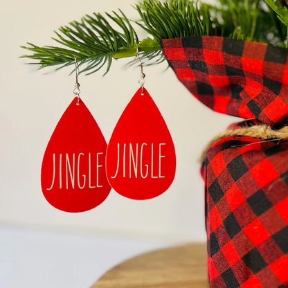 Merry Little Statement Earrings – Christmas Cheer in Every Pair