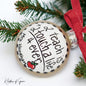 Christmas Ornament “Teaching Adds Up” - Personalized Teacher Gift