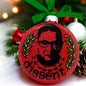 RBG Dissent Christmas Ornament - Personalized Tribute to Equality & Strength!