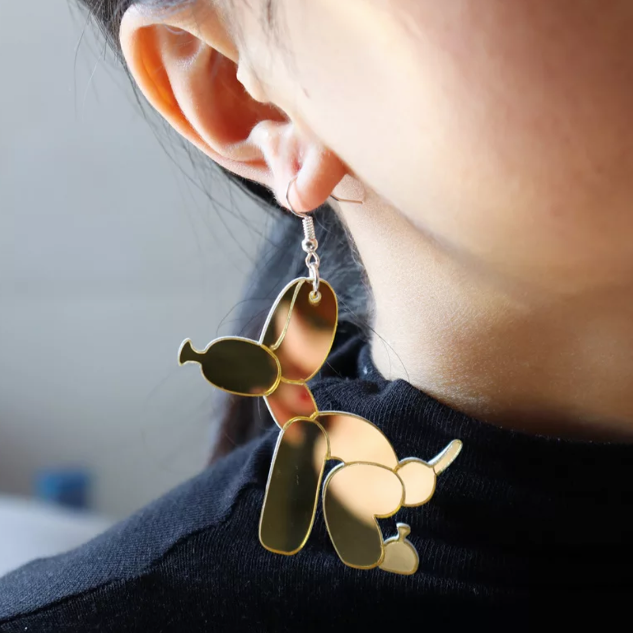 Paw-sitively Fun Mardi Gras Balloon Dog Earrings – Pooping Playfulness in Every Color! - Rhythms of Grace Creative