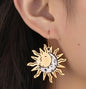 Celestial Earrings: Dance with the Sun and Moon! 🌙☀️ - Rhythms of Grace Creative