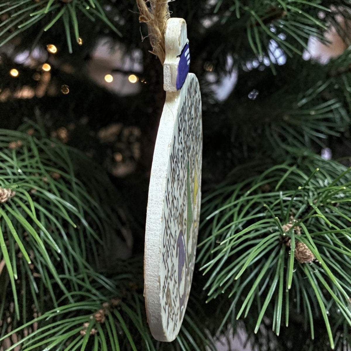2026 New Orleans Mardi Gras Gnome Christmas Ornament | Chris Rose Quote