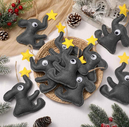 Elephant Friendship Ornament Set (2 Pack) with Story Card | Sister & Best Friend Gift