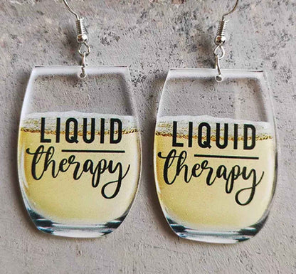 Wine Not? Charming Drop Earrings for Every Wine Lover!🍷✨