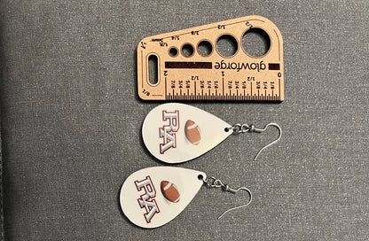 Your Style, Your Design: Custom Sublimation Earrings!