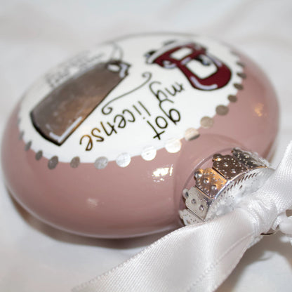 Keys to Freedom: Personalized Driver's License Ornament 🚗✨