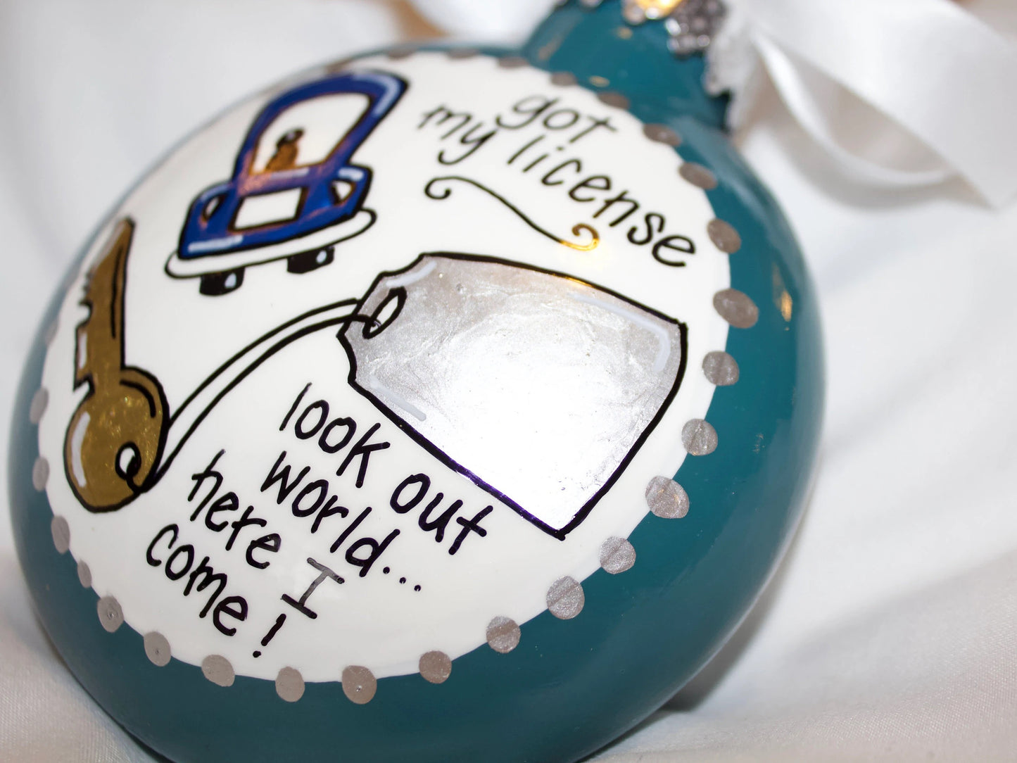 Keys to Freedom: Personalized Driver's License Ornament 🚗✨