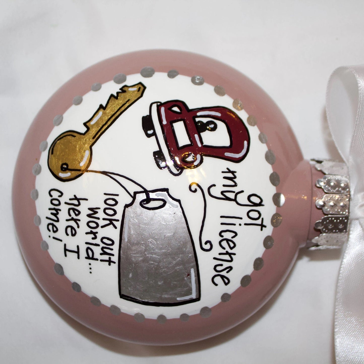 Keys to Freedom: Personalized Driver's License Ornament 🚗✨