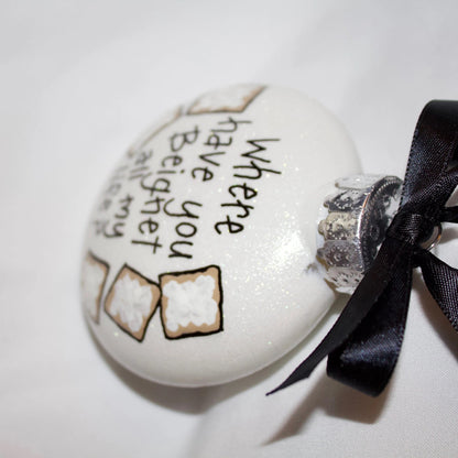 Christmas Ornament: "Where Have You Beignet All My Life?"