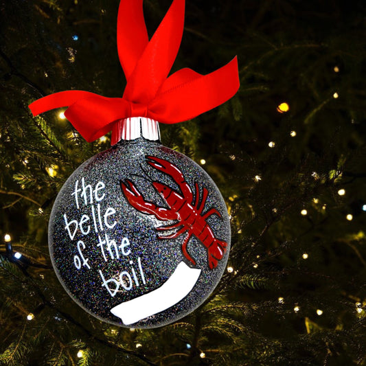 Christmas Ornament "Belle of the Boil" - Add Some Cajun Sparkle to Your Tree!