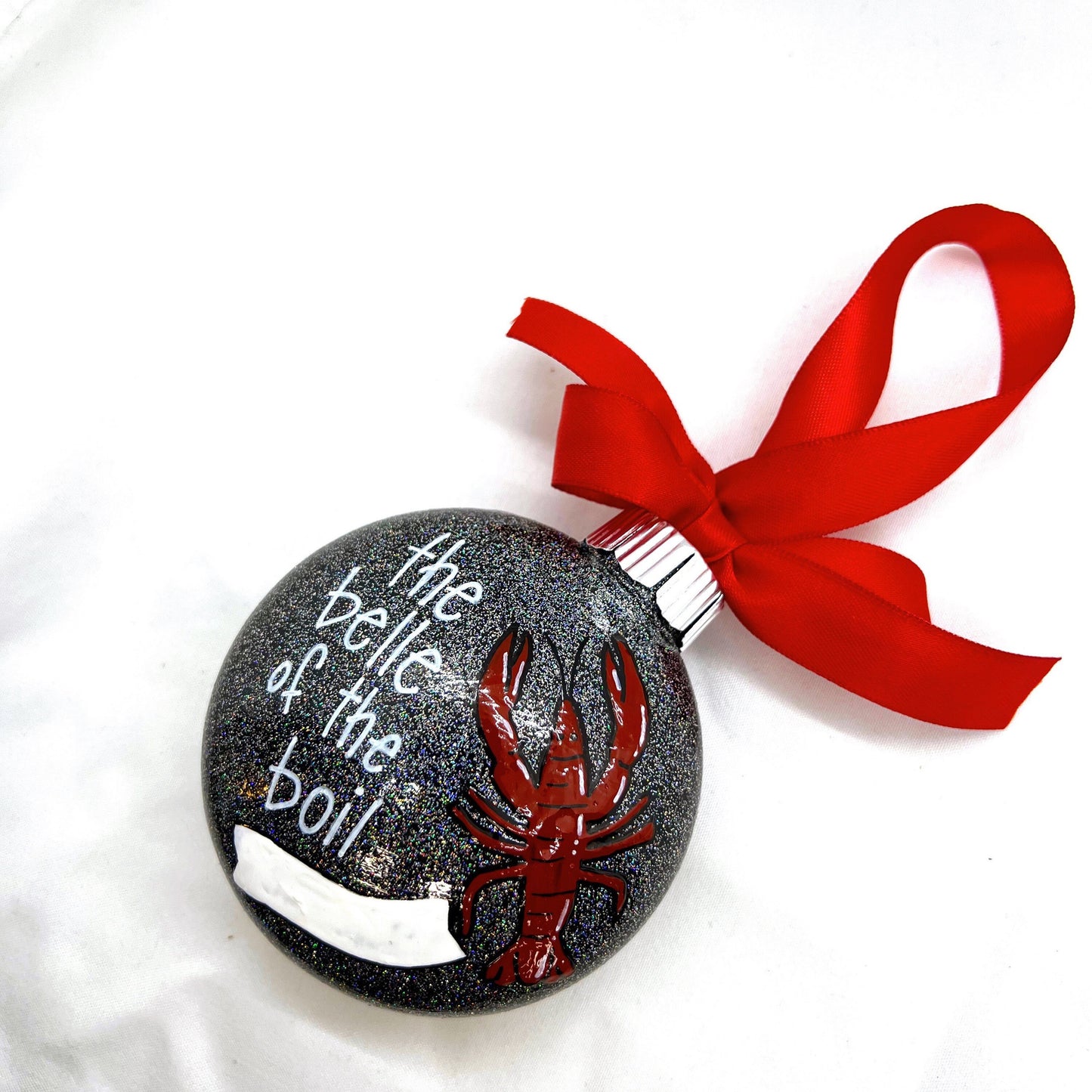Christmas Ornament "Belle of the Boil" - Add Some Cajun Sparkle to Your Tree!